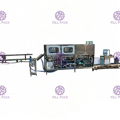 SUS de alimentación de elevación 304 del auto línea de relleno del galón de 120 BPH