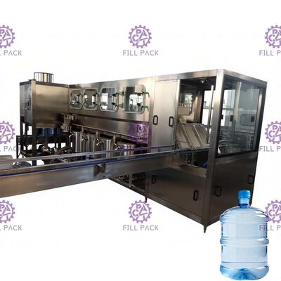 450BPH de enjuague fácil máquina de rellenar del agua pura de 5 galones