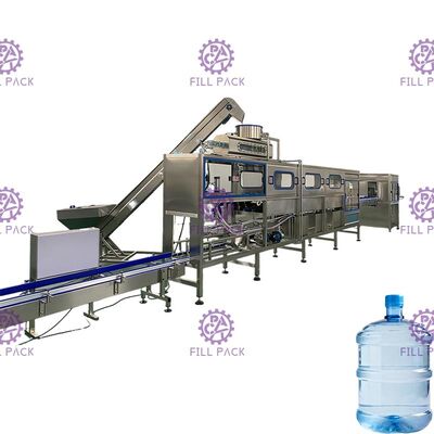 Cargamento manual 200 BPH máquina de rellenar del tarro de 20 litros