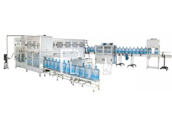 SUS 304 del agua mineral máquina de rellenar del agua de 5 galones