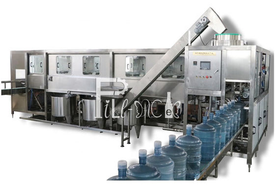 Agua potable 3 en 1 embotelladora del agua mineral 1000BPH