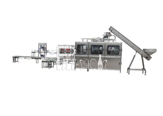 embotelladora del agua mineral 1500BPH con la impresora del codificador