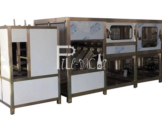 ISO 3 en 1 450BPH máquina de rellenar del agua de 5 galones