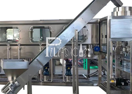 4600*2000*1800m m L tipo máquina de embotellado de 5 galones