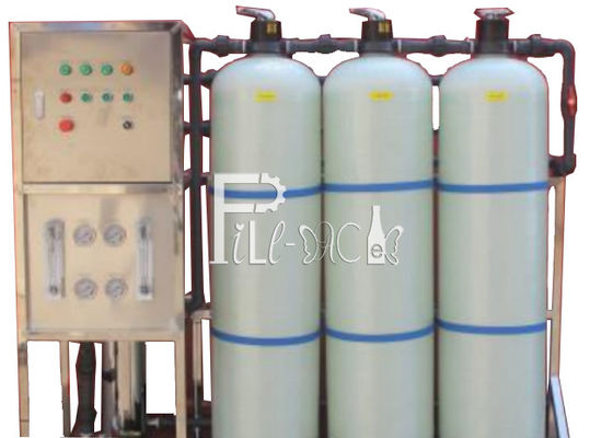 máquina del tratamiento de aguas de la ósmosis reversa de 1.0KW 2TPH