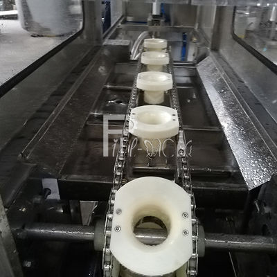 Acero inoxidable 304 120 BPH máquina de rellenar de 5 galones