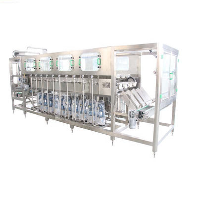 máquina de rellenar del agua 20l del galón estéril del lavado 450bph